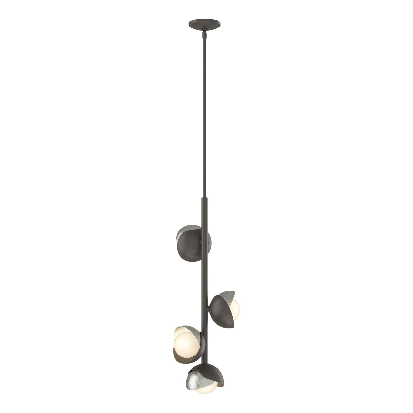 Brooklyn 4-Light Double Shade Vertical Pendant