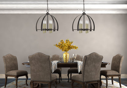 Utica Metal Chandelier