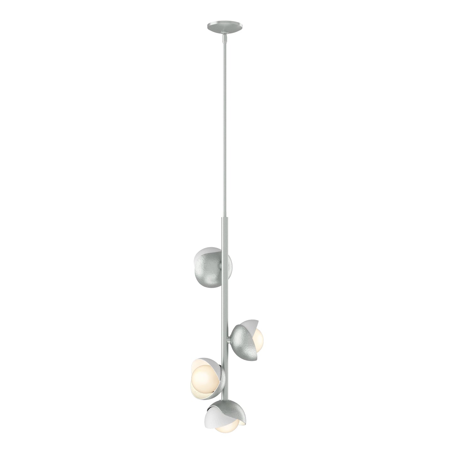 Brooklyn 4-Light Double Shade Vertical Pendant