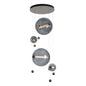 Abacus 4-Light Round LED Pendant