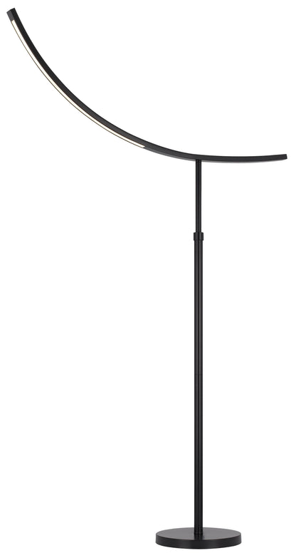 17W, 3K, 1200 Lumen Metal Intergrated Led Adjustable Floor Lamp