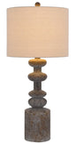 150W 3 Way Blackfoot Resin Table Lamp.