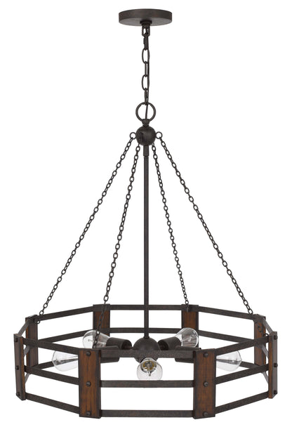60W X 5 Provo Metal Chandelier