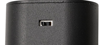 5.25" Height Metal LED Track Head in Black Finish