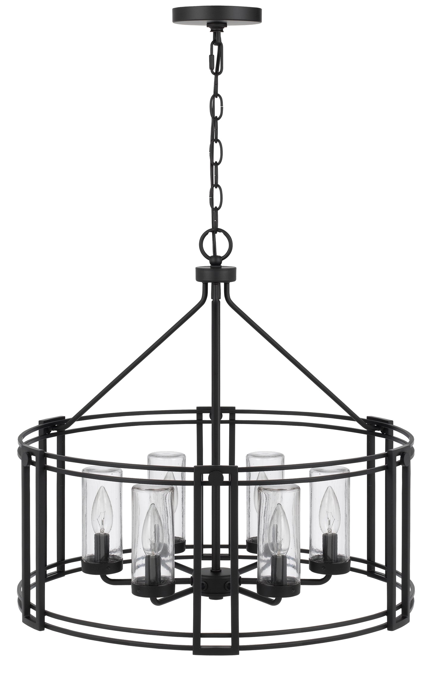 Luton Cage Metal Chandelier