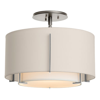 Exos Small Double Shade Semi-Flush