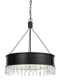 60W X 4 Roby Metal Chandelier With Cystal Drops