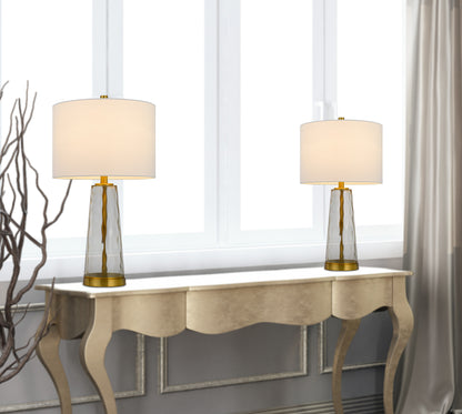100W Heber Glass Table Lamp