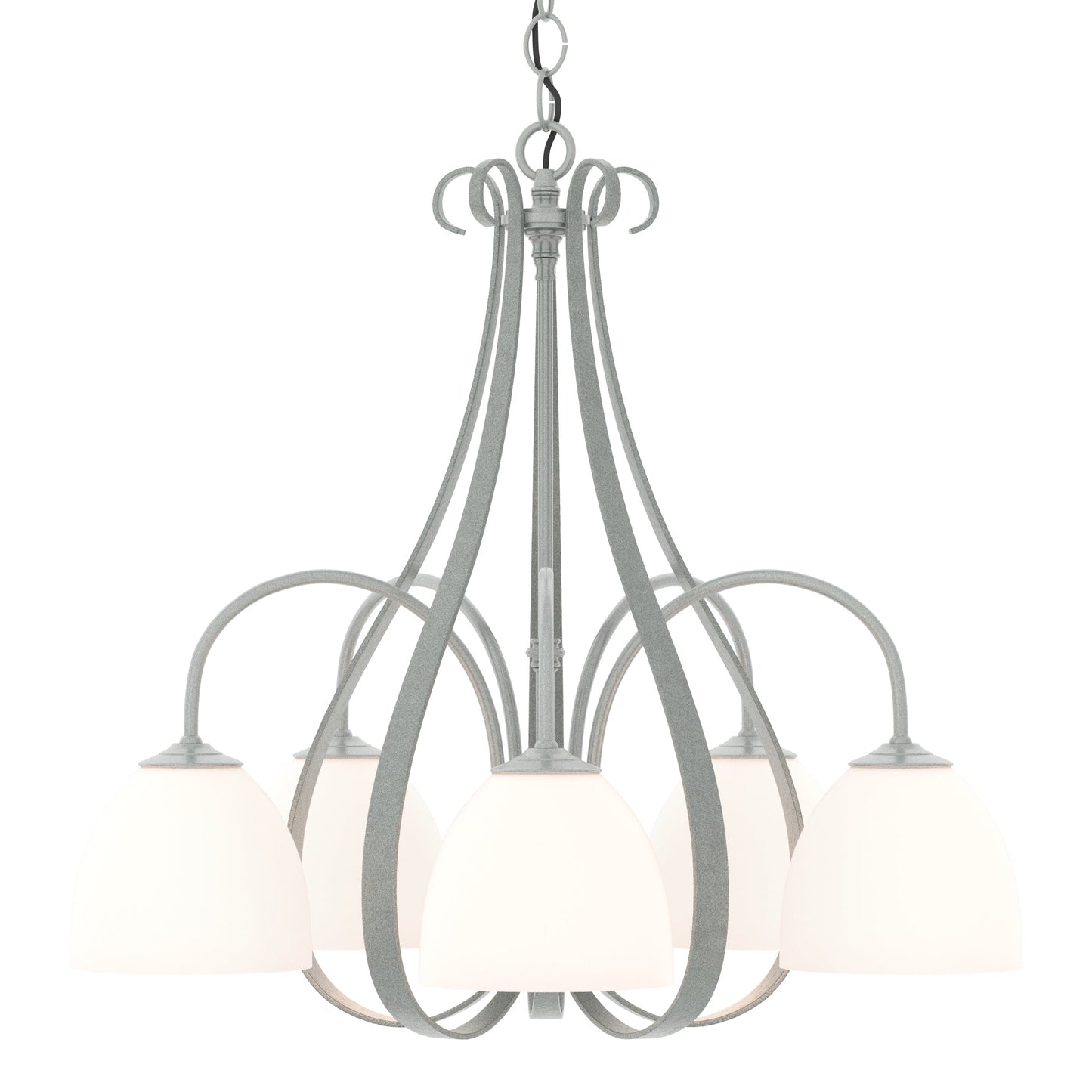 Sweeping Taper 5 Arm Chandelier
