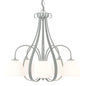 Sweeping Taper 5 Arm Chandelier