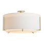 Exos Large Double Shade Semi-Flush