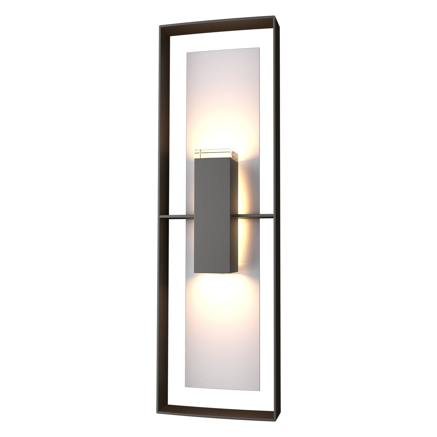 Shadow Box Tall Outdoor Sconce