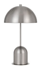20" Height Metal Accent Lamp in Brushed Steel Fini