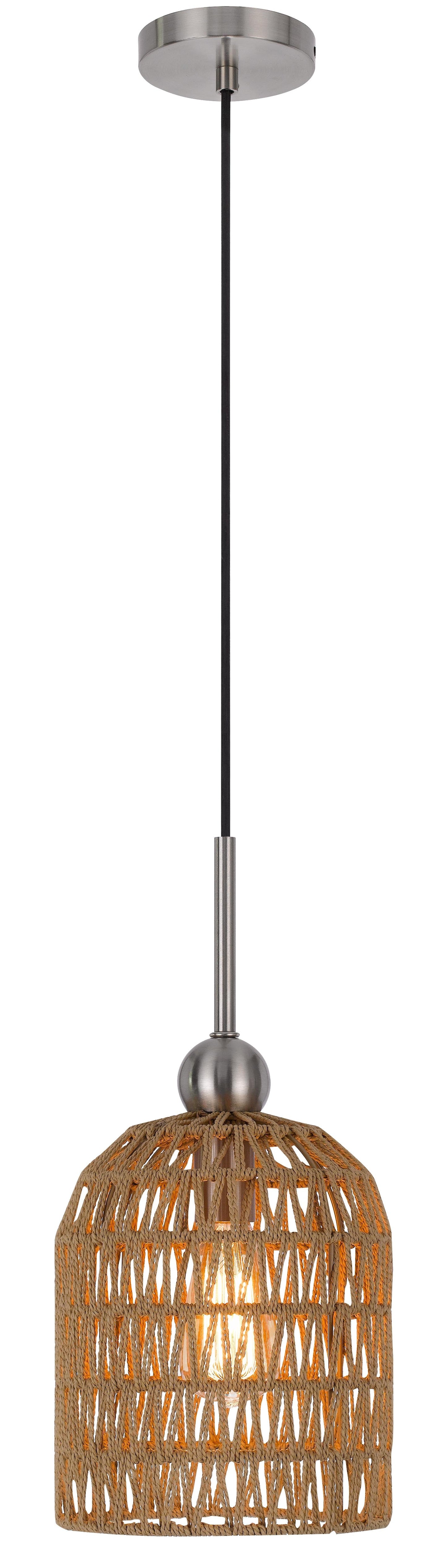 60W Depok Roped Pendant Fixture