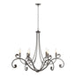 Bella 6 Arm Chandelier