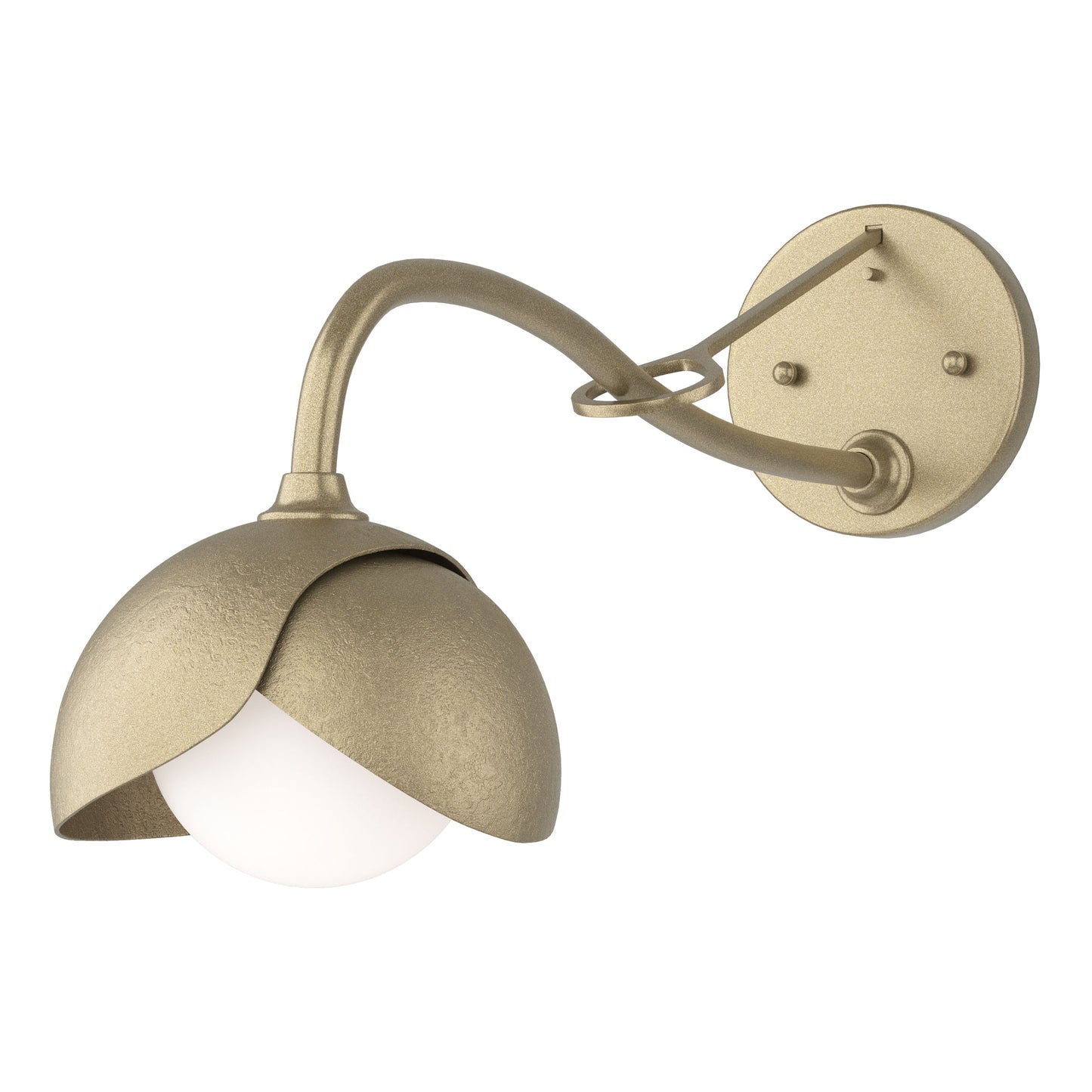 Brooklyn 1-Light Double Shade Long-Arm Sconce