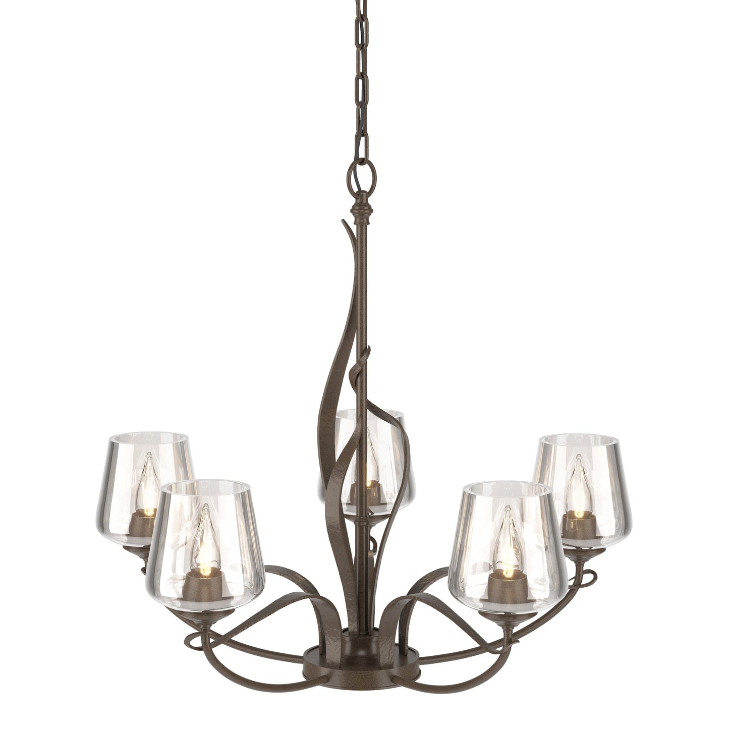 Flora 5 Arm Chandelier