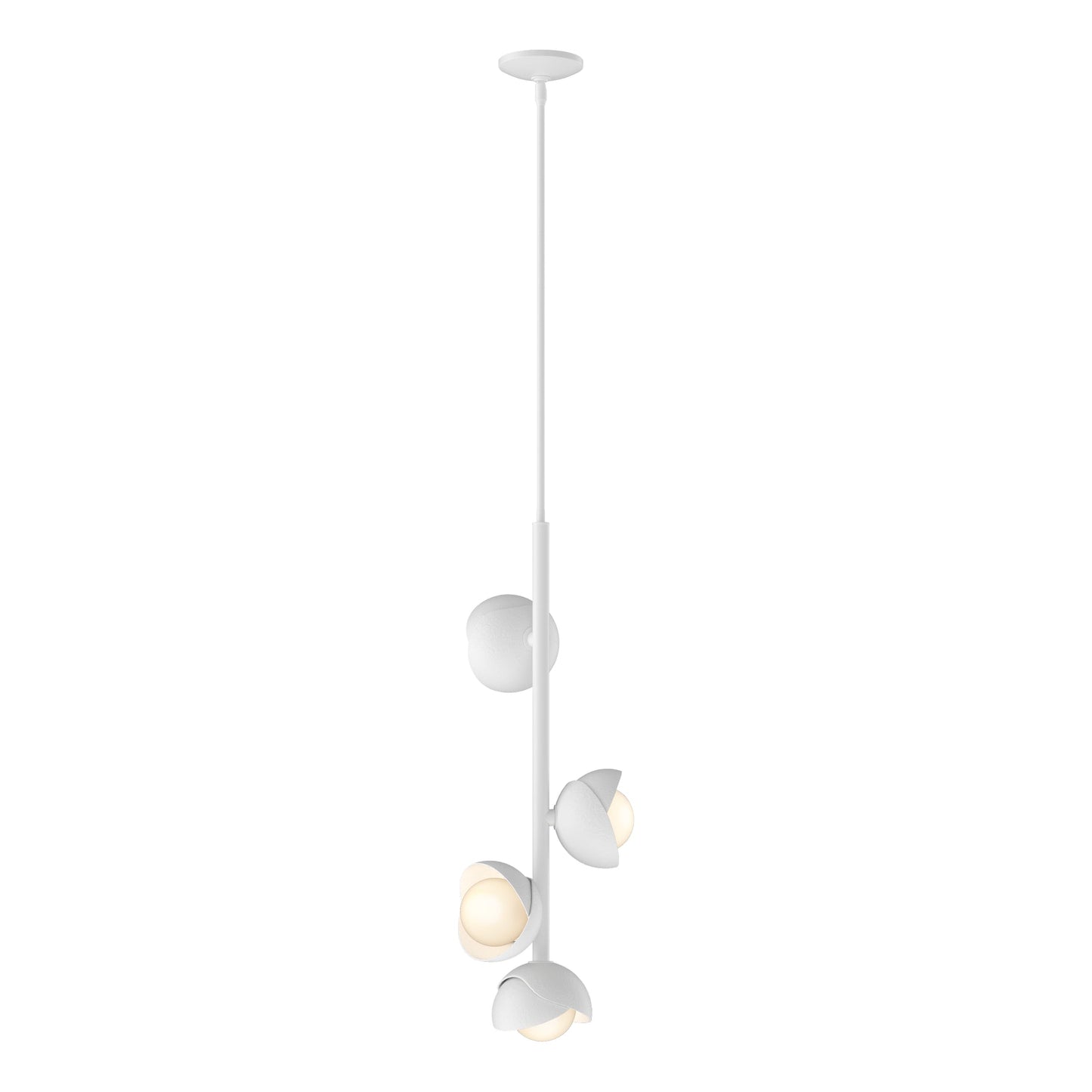 Brooklyn 4-Light Double Shade Vertical Pendant