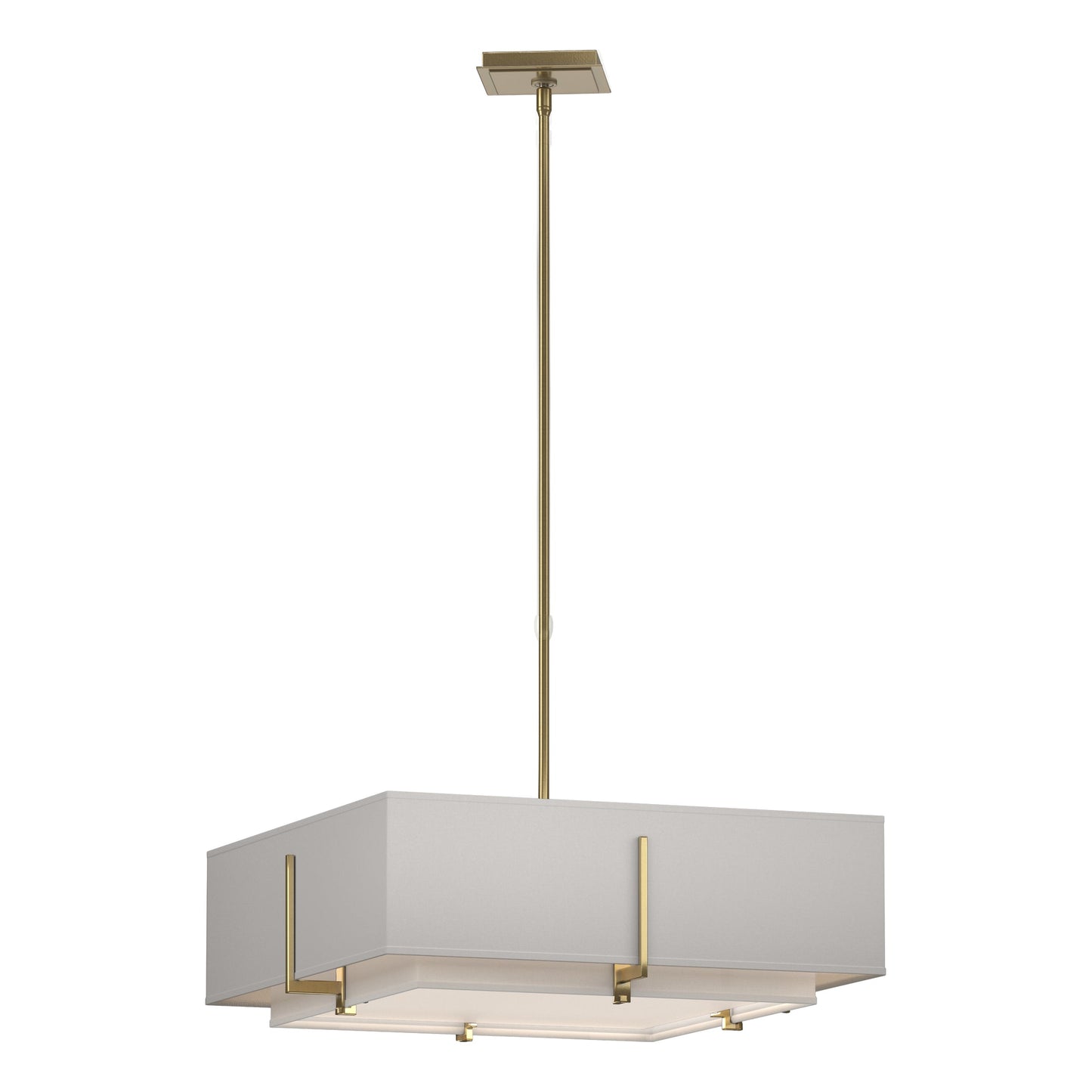 Exos Square Double Shade Pendant