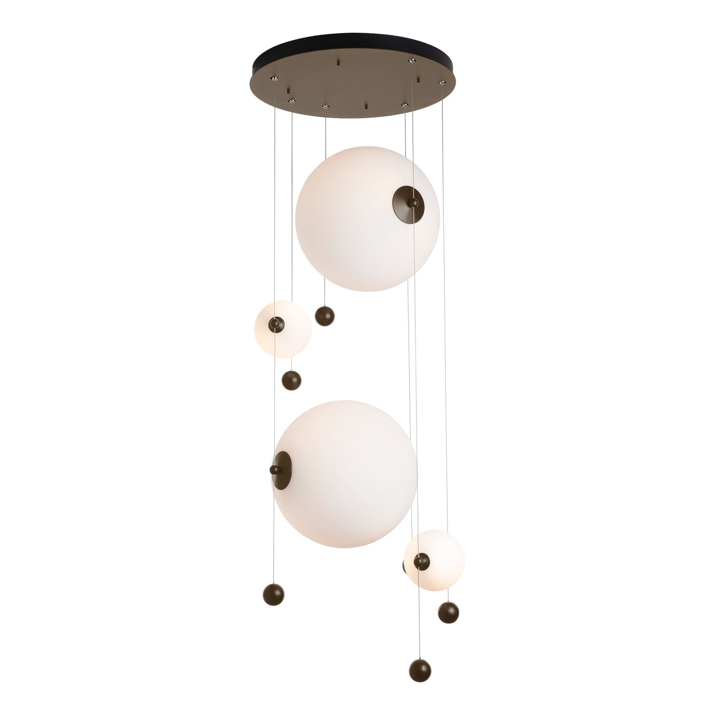Abacus 4-Light Round LED Pendant