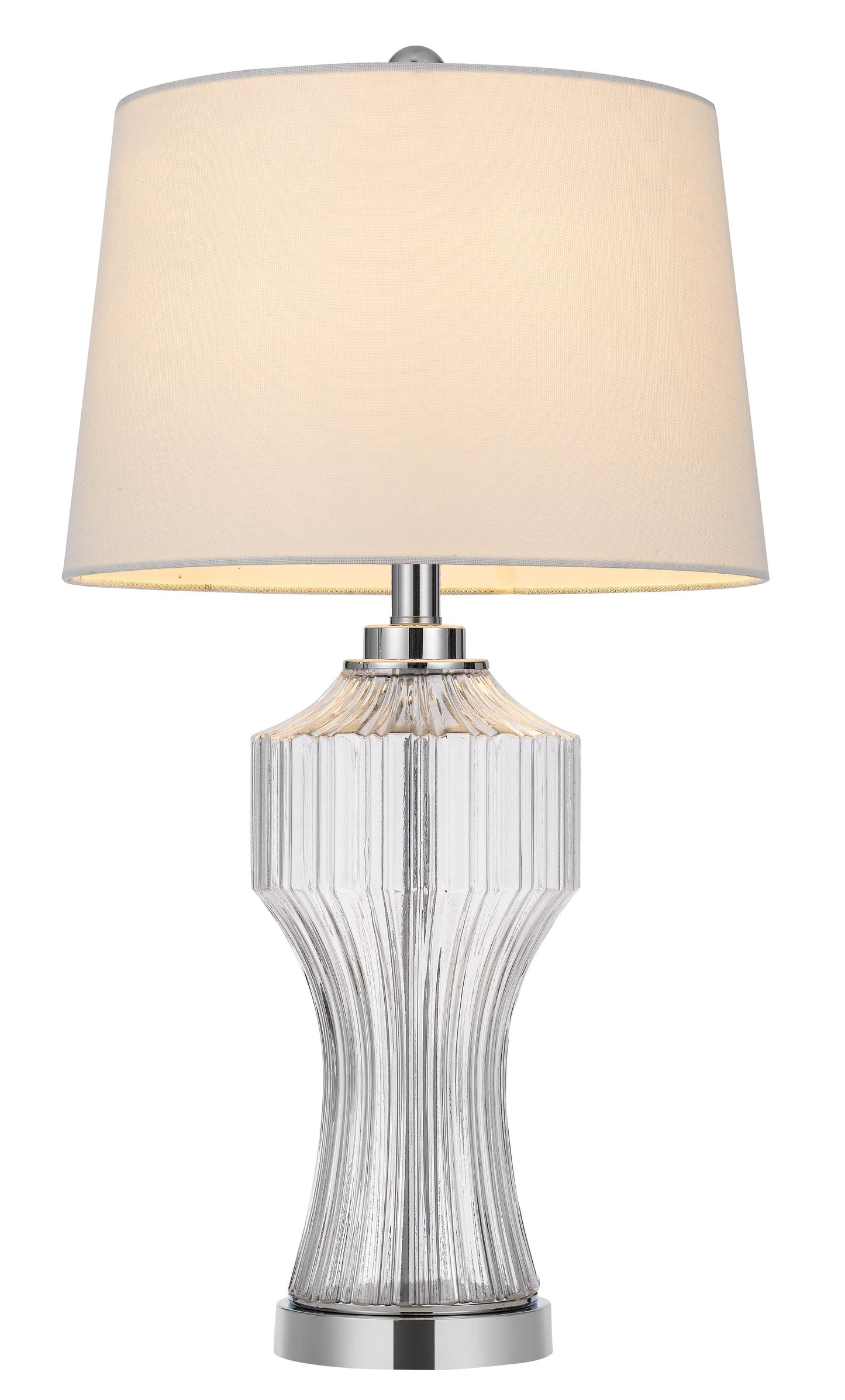 Reston Column Glass Table Lamp