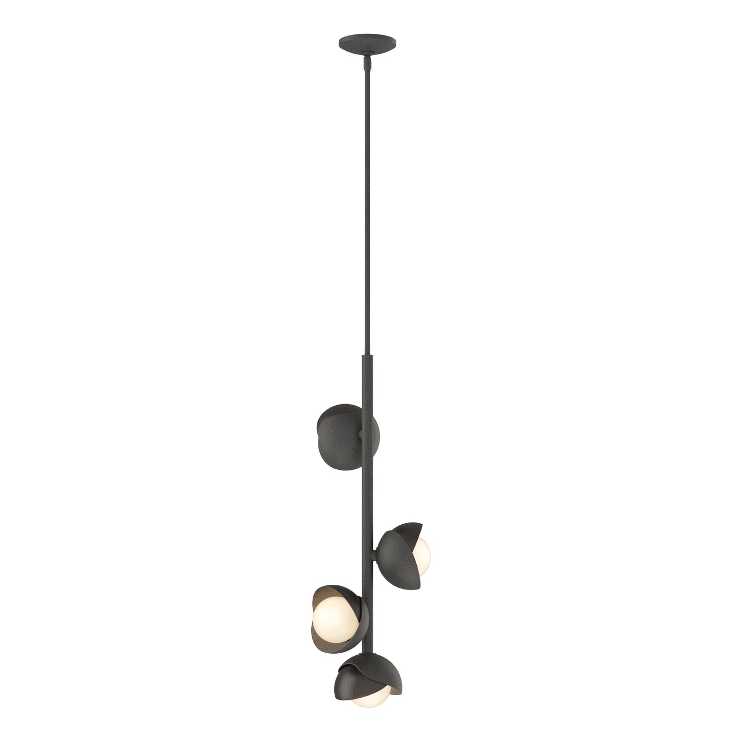 Brooklyn 4-Light Double Shade Vertical Pendant