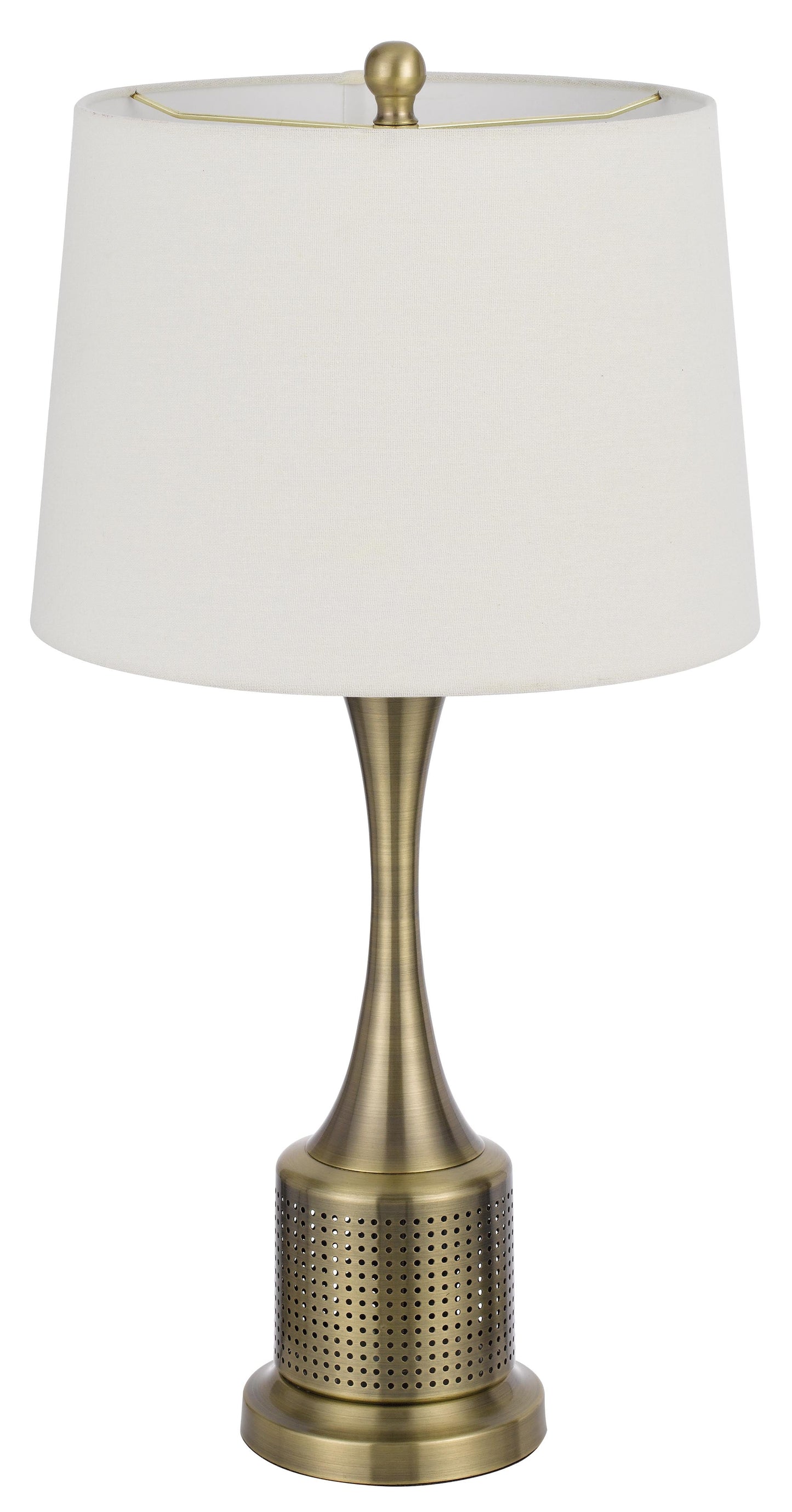 100W Toccoa Metal Table Lamp. Priced And Sold As Pairs