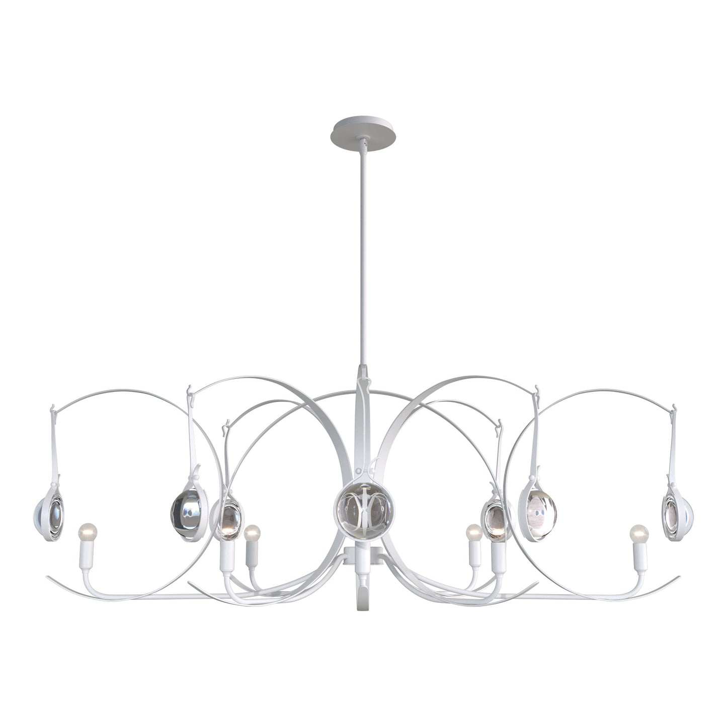 Optic 8-Light Oval Pendant
