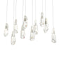 Luma 10-Light Large Crystal Pendant