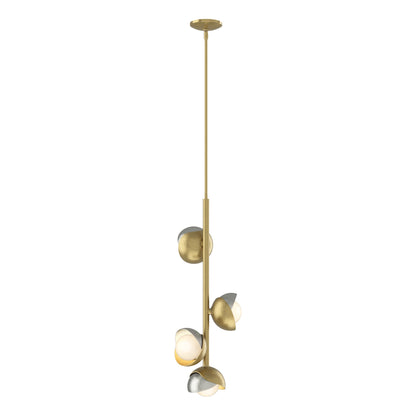 Brooklyn 4-Light Double Shade Vertical Pendant
