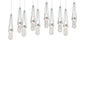 Link 10-Light Blown Glass Pendant