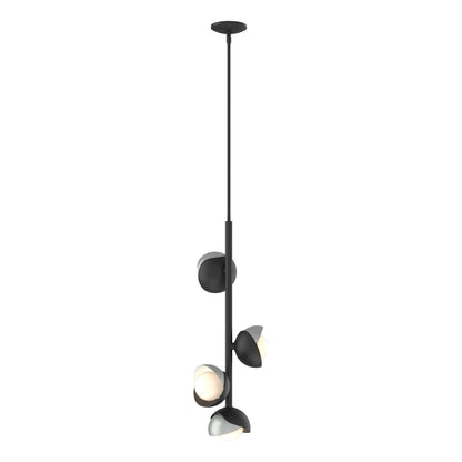 Brooklyn 4-Light Double Shade Vertical Pendant