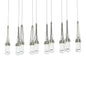 Link 10-Light Clear Glass Pendant
