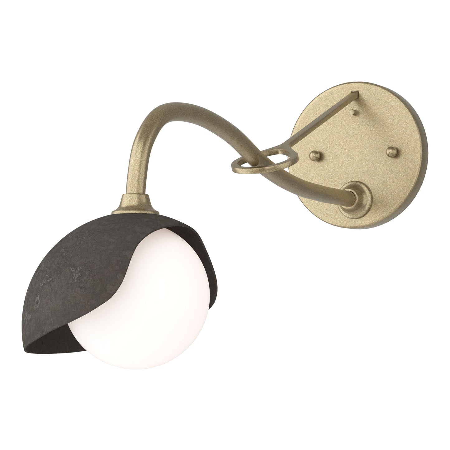 Brooklyn 1-Light Single Shade Long-Arm Sconce