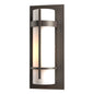 Banded Small Outdoor Sconce
