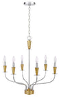 60W X 4 Weston Metal Chandelier