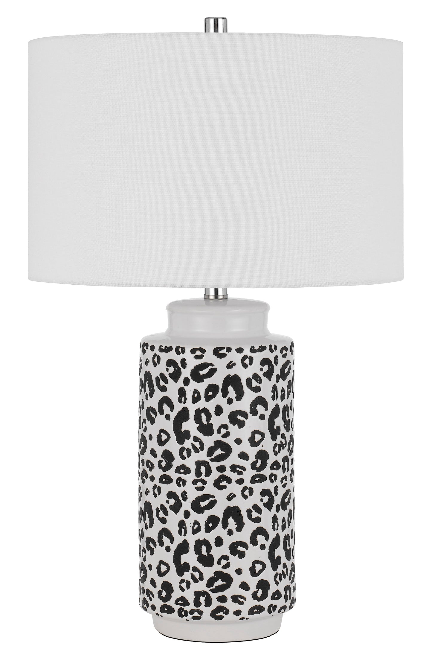 Exeter Ceramic Table Lamp With Hardback Drum Shade