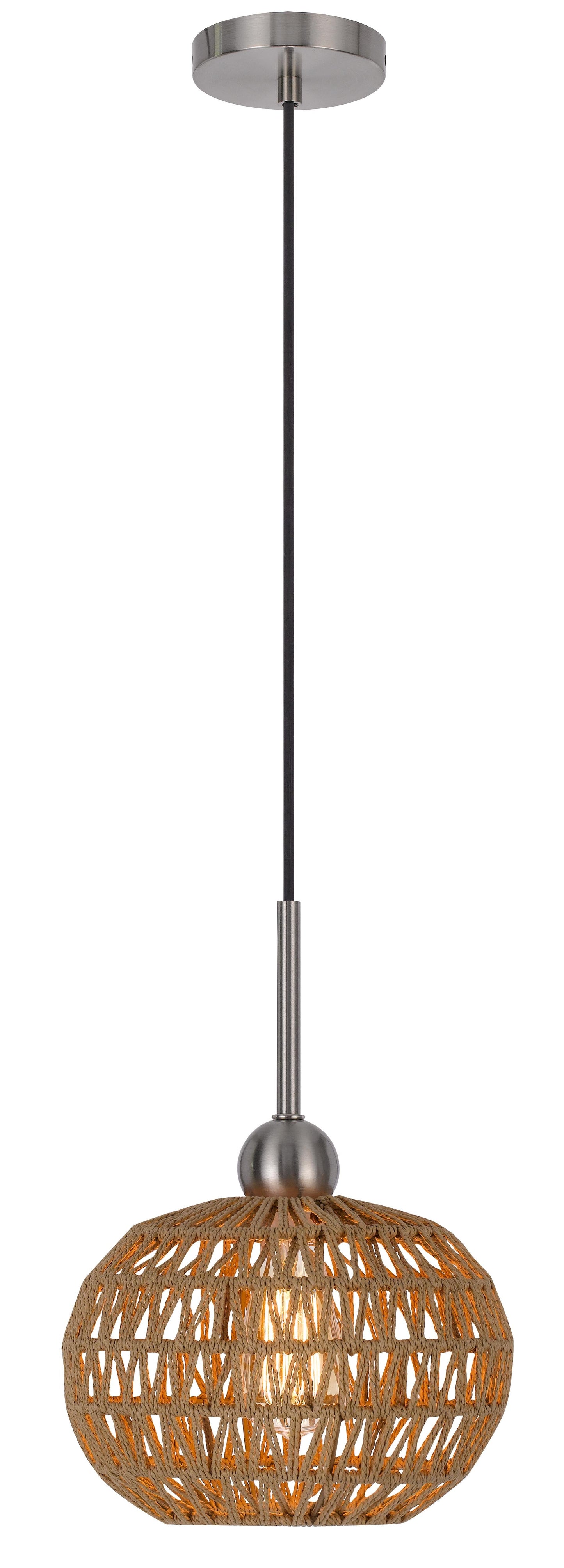 60W Medan Roped Pendant Fixture