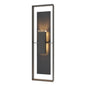 Shadow Box Extra Tall w/Slate Outdoor Sconce