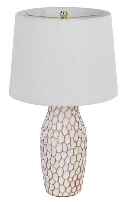 100W Elmira Resin Table Lamp.