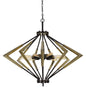 Malounta 60W X 9 Metal Chandelier  (Edison Bulbs Not Included)