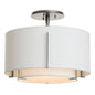 Exos Small Double Shade Semi-Flush