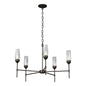 Luma 5 Arm Chandelier