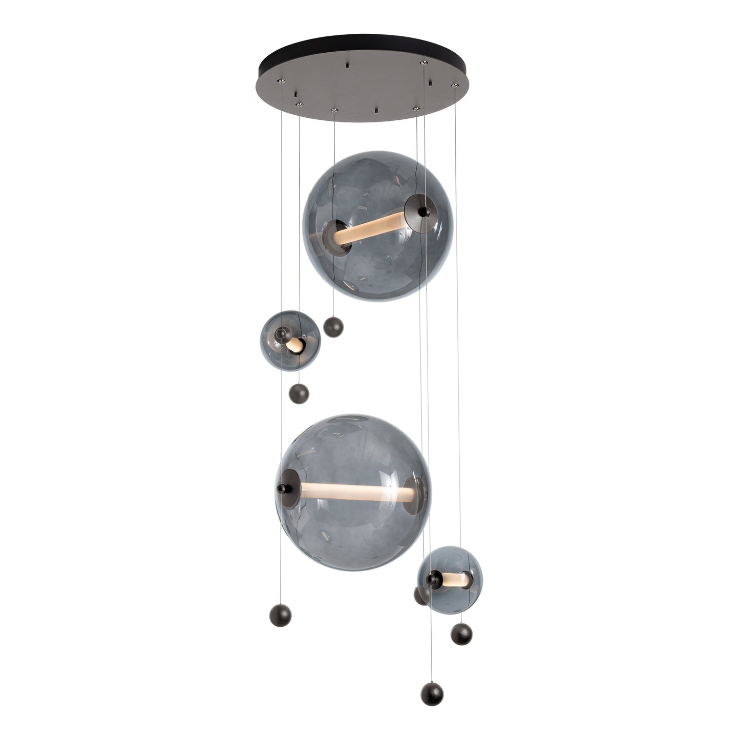Abacus 4-Light Round LED Pendant
