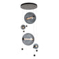 Abacus 4-Light Round LED Pendant