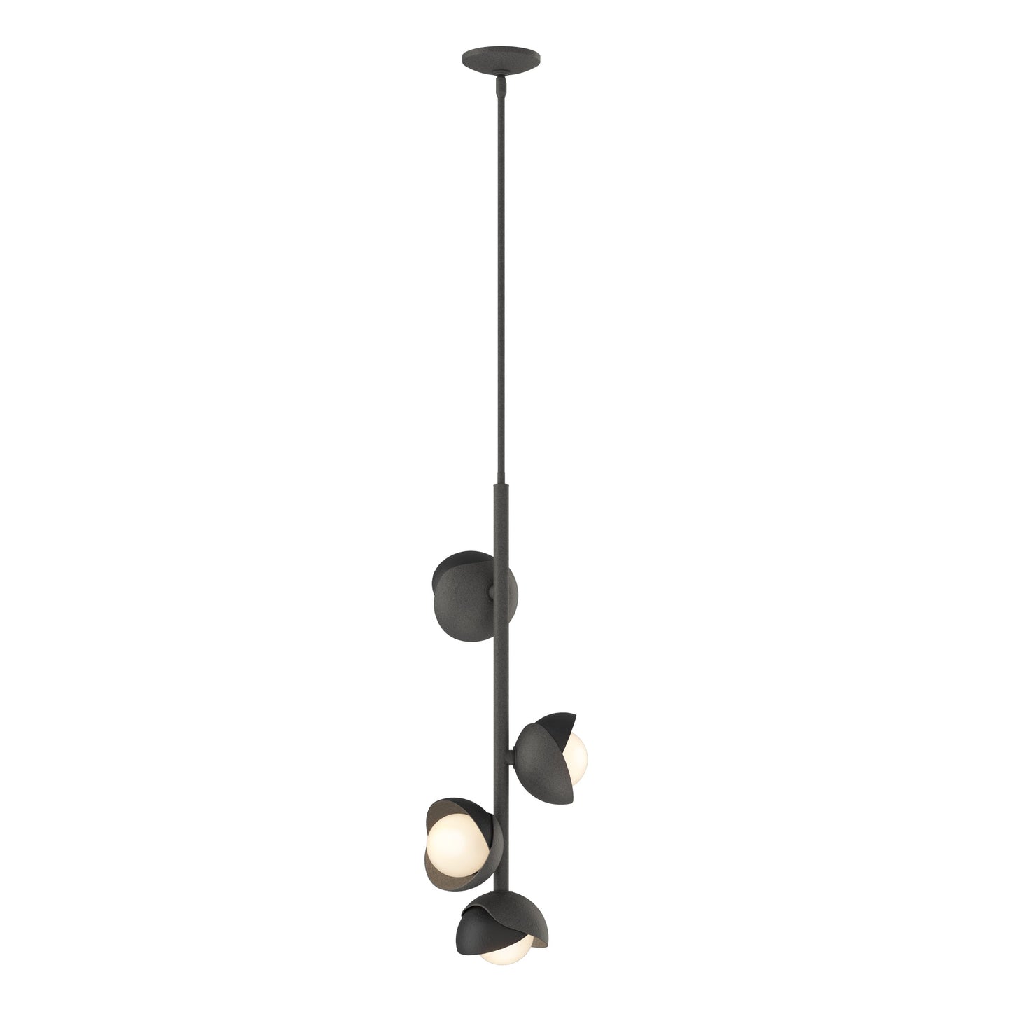 Brooklyn 4-Light Double Shade Vertical Pendant