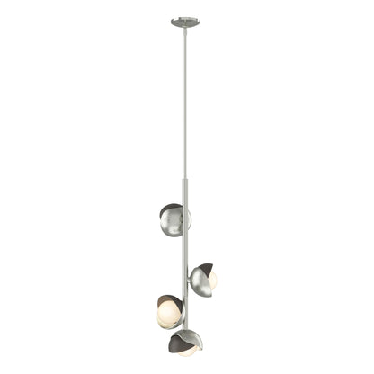 Brooklyn 4-Light Double Shade Vertical Pendant