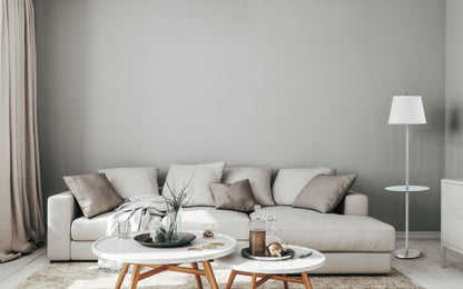 150W Andros Metal Floor Lamp W/Glass Tray