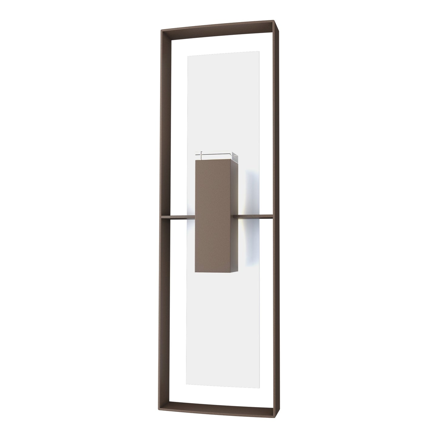 Shadow Box Tall Outdoor Sconce