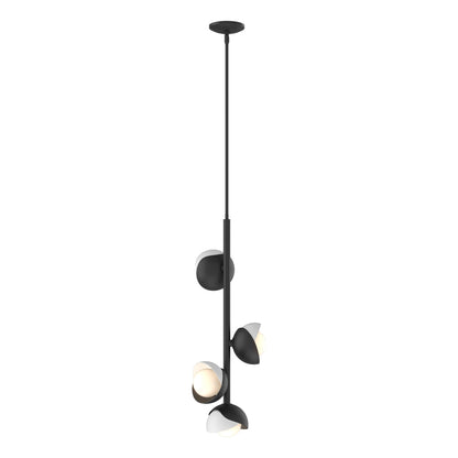 Brooklyn 4-Light Double Shade Vertical Pendant